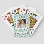 Add Your Name | Tropical Foxtail Palm Poker Cards