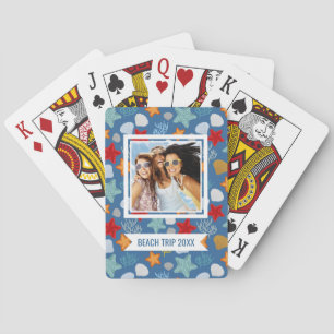 Add Your Name Underwater Life Pattern Poker Cards