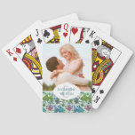 Add Your Name | Vintage Fish Pattern Poker Cards