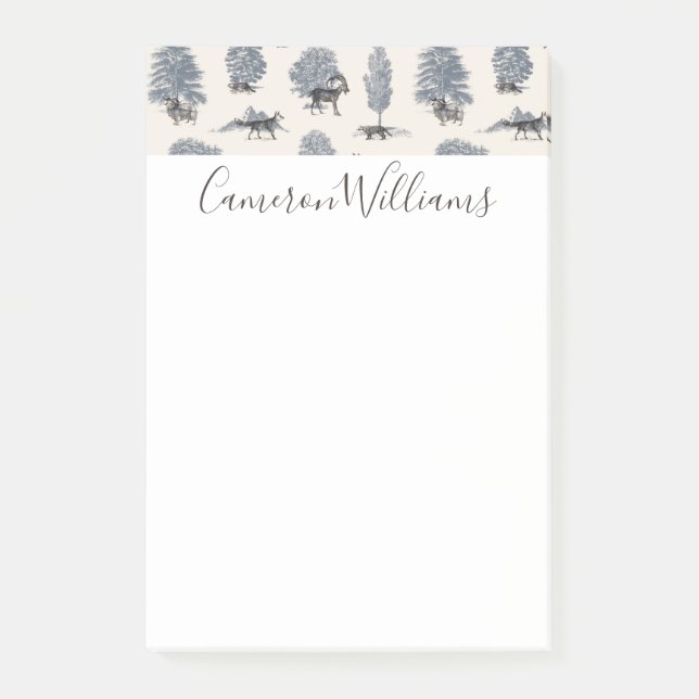 Add Your Name | Where They Belong Winter | Florent Post-it Notes (Front)