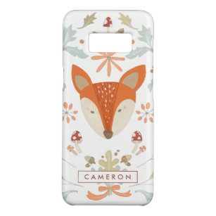Add Your Name   Whimsical Woodland Fox Case-Mate Samsung Galaxy S8 Case