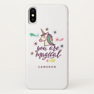 Add Your Name You Are Magical iPhone X Case
