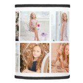 Add Your Own 10 Photo Collage Personalized  Lamp Shade (Right)