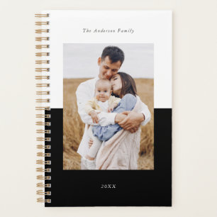 Add Your Own 3 Photo Gallery -  Modern Monthly Planner