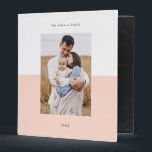 Add Your Own 3 Photo Gallery Personalized 3 Ring Binder<br><div class="desc">Simple and modern 3 photo gallery personalized design.</div>