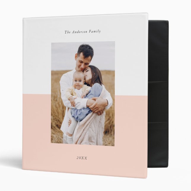 Add Your Own 3 Photo Gallery Personalized 3 Ring Binder (Front/Inside)