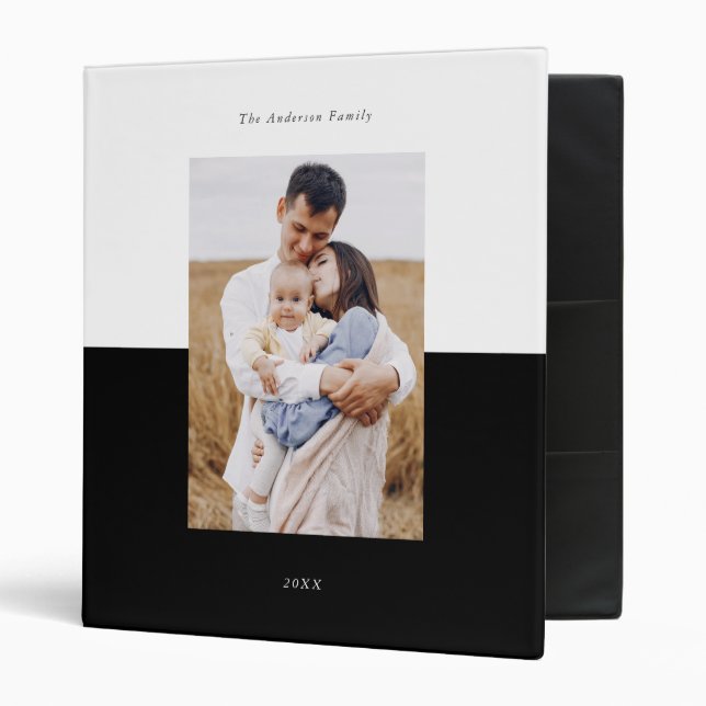 Add Your Own 3 Photo Gallery Personalized 3 Ring Binder (Front/Inside)