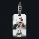 Add Your Own - 3 Photos Vacation Memories Custom Luggage Tag<br><div class="desc">Carry your most especial moments with you everywhere with this contemporary personalized photo design. Need help adding your photo? Please send us a message using the contact button below.</div>