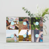 Add your own 6 Photo Customizable PostCard (Standing Front)