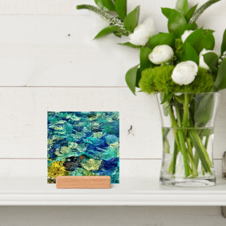 Add Your Own Abstract Art Photo Holder