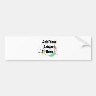 Add your own Artwork or Kid's Artwork for gifts Bumper Sticker