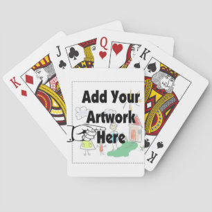 Add your own Artwork or Kid's Artwork for gifts Poker Cards