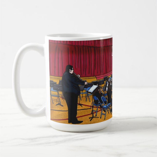 Add your own Artwork to this  Coffee Mug (Left)