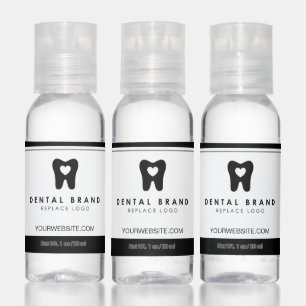 Add Your Own Branded Dental Company Logo Hand Sanitizer