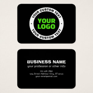 Add Your Own Business Logo or Uploaded Design