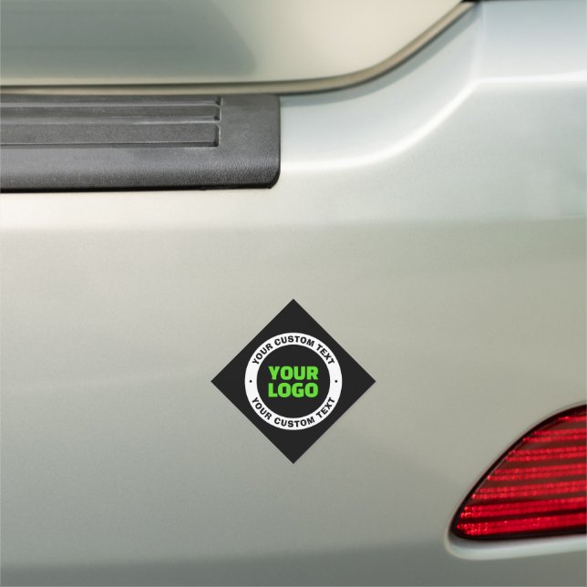 Add Your Own Business Logo or Uploaded Design Car Magnet (In Situ)