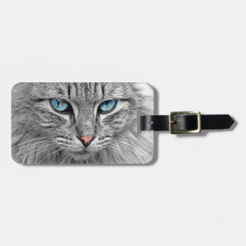 Add Your Own Cat Photo Travel Luggage Tag