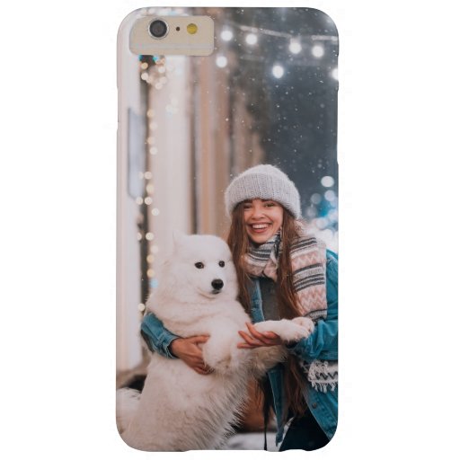 Add Your Own Christmas Photo Create Your Own Barely There iPhone 6 Plus Case