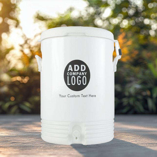 add your own company logo beverage cooler (Creator Uploaded)