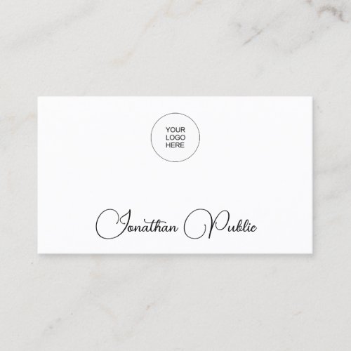 Add Your Own Company Logo Here Template Business Card