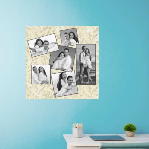 Add Your Own Couple Family Photo Collage Wall Decal