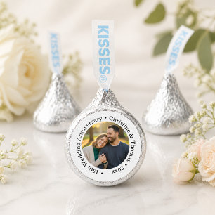Add Your Own Couple Photo 15th Wedding Anniversary Hershey®'s Kisses®