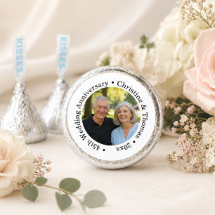 Add Your Own Couple Photo 45th Wedding Anniversary Hershey®'s Kisses®