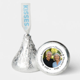 Add Your Own Couple Photo 45th Wedding Anniversary Hershey®'s Kisses®