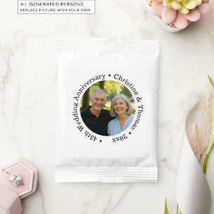 Add Your Own Couple Photo 45th Wedding Anniversary Margarita Drink Mix
