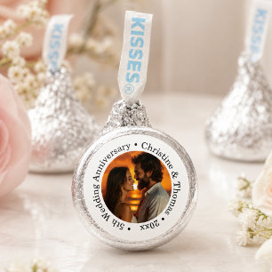 Add Your Own Couple Photo 5th Wedding Anniversary  Hershey®'s Kisses®
