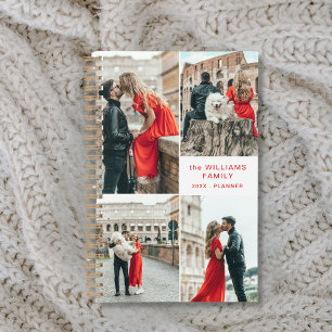 Add Your Own Custom 4 Photo Collage Planner