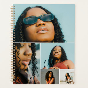 Add Your Own Custom 5 Photo Collage Planner