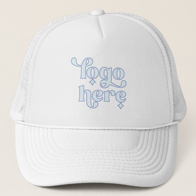 Add Your Own Custom Business Logo Trucker Hat (Front)