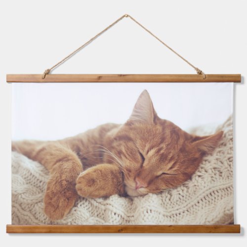 Add Your Own  Custom Cat Photo Hanging Tapestry