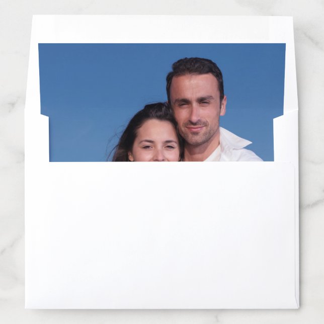 Add your own custom photo A7 Envelope Liner (In Envelope)