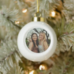 Add Your Own Custom Photo Ceramic Ball Christmas Ornament<br><div class="desc">Create a timeless keepsake with the Add Your Own Custom Photo Ceramic Ornament. Personalize this beautiful ornament with your favorite photo, making it a perfect addition to your holiday decorations or a thoughtful gift for loved ones. Whether it’s celebrating a special memory, commemorating a milestone, or capturing a loved one’s...</div>