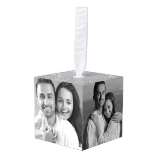 Add Your Own Custom Photo Cube Ornament