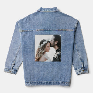 Add Your Own Custom Photo Denim Jacket