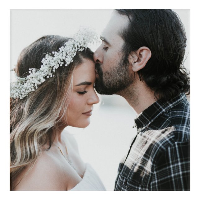 Add Your Own Custom Photo Double Sided   Acrylic Print (Front)