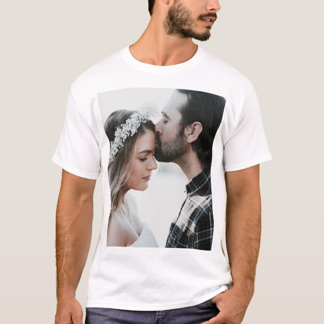 Add Your Own Custom Photo Double Sided    T-Shirt (Front)
