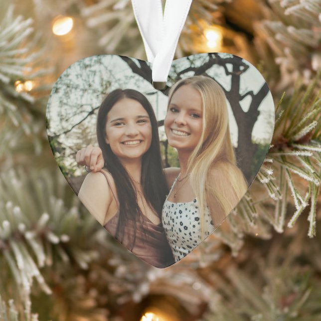 Add Your Own Custom Photo Ornament (Tree)