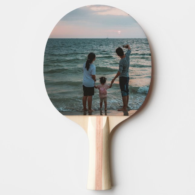 Add Your Own Custom Photo  Ping Pong Paddle (Front)