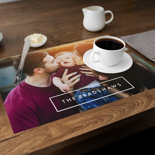 Add Your Own Custom Photo Placemat