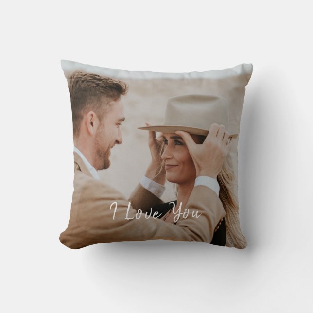 Add Your Own Custom Photo Throw Pillow (Front)