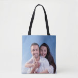 Add Your Own Custom Photo Tote Bag at Zazzle