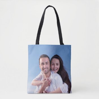 Add Your Own Custom Photo Tote Bag by wasootch at Zazzle