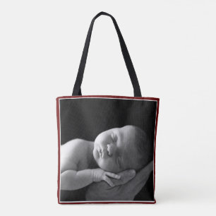 Add Your Own Custom Photo Tote Bag Double-Sided