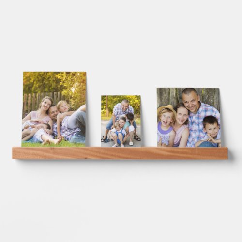 Add Your Own Custom Photos 3 Photo Picture Ledge