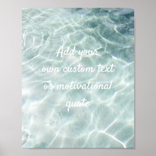 Add Your Own Custom Quote Poster _ Ocean