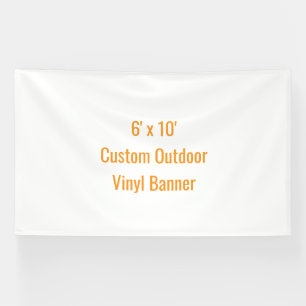 Add Your Own Design 6' x 10' Banner